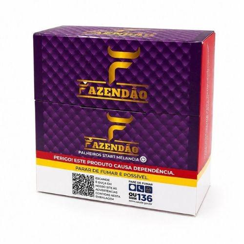 CIGARRO DE PALHA FAZENDÃO UVA C/PITEIRA 10X20*