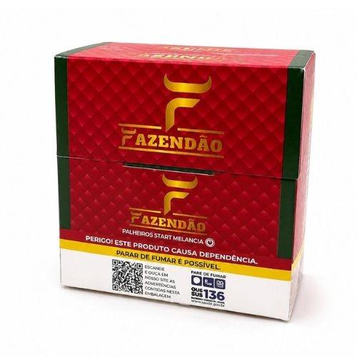 CIGARRO DE PALHA FAZENDÃO MELANCIA C/PITEIRA 10X20*
