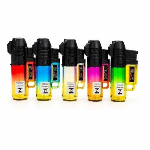 ISQUEIRO MAÇARICO BLAZ RAINBOW REF-B51-009