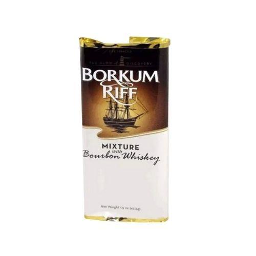 FUMO CACHIMBO BORKUM RIFF BOURBON WHISKEY 42G C/5 *