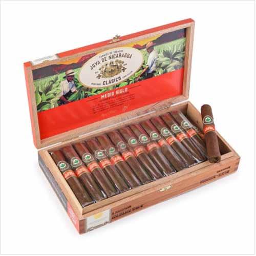 CHARUTO JOYA DEL NICARAGUA CLASICO MEDIO SIGLO ROBUSTO CX/25 - REF. JDN-029