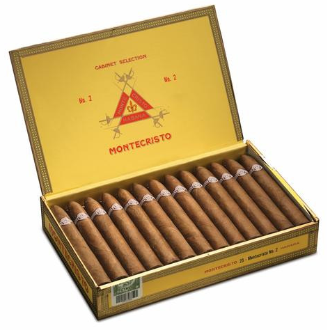 CHARUTO MONTE CRISTO Nº02 CX/25