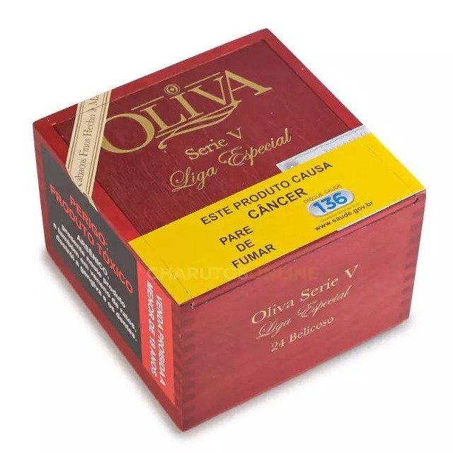 CHARUTO OLIVA SERIE V LIGA ESPECIAL DOUBLE RBST CX/24
