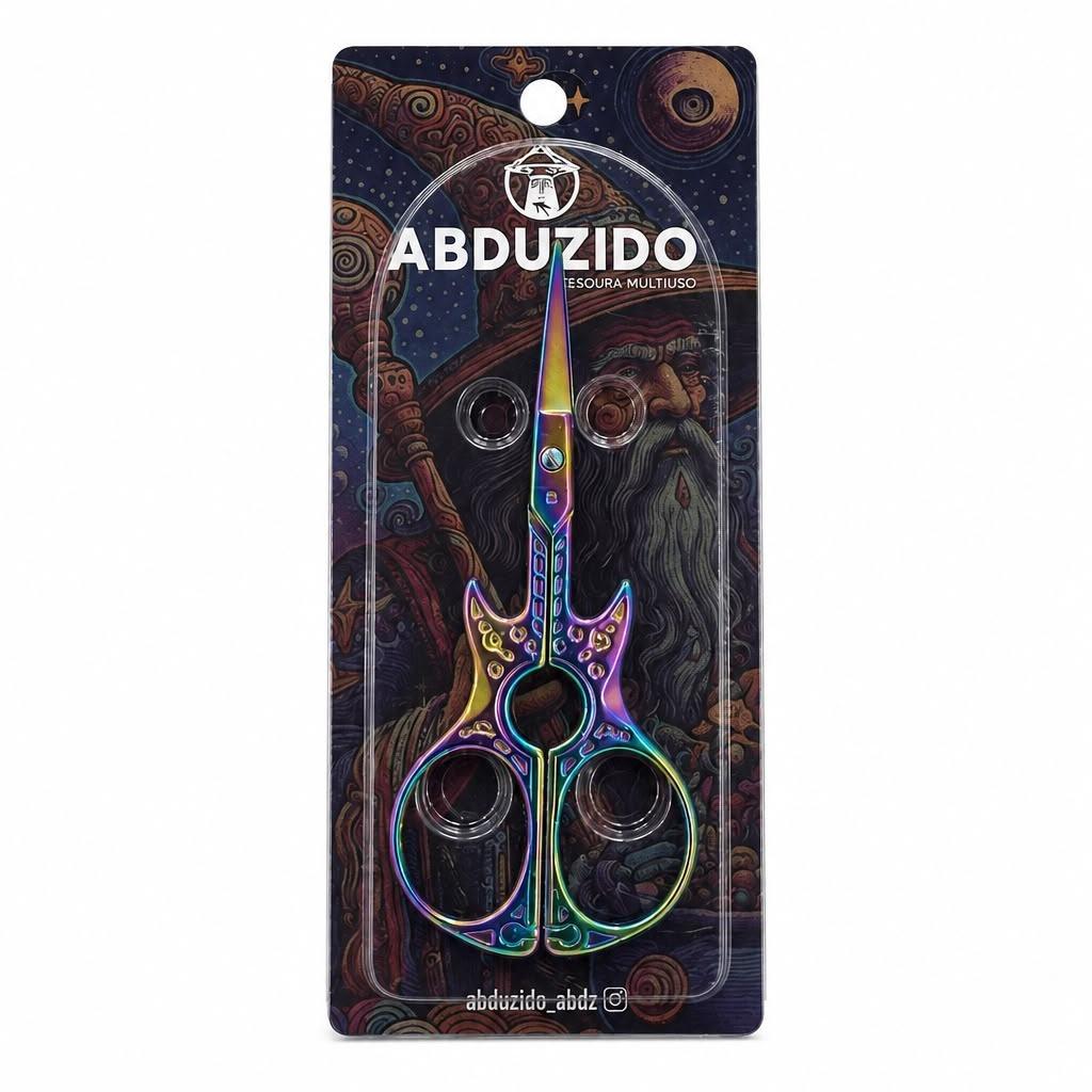 TESOURA ABDZ GUITAR METAL RAINBOW