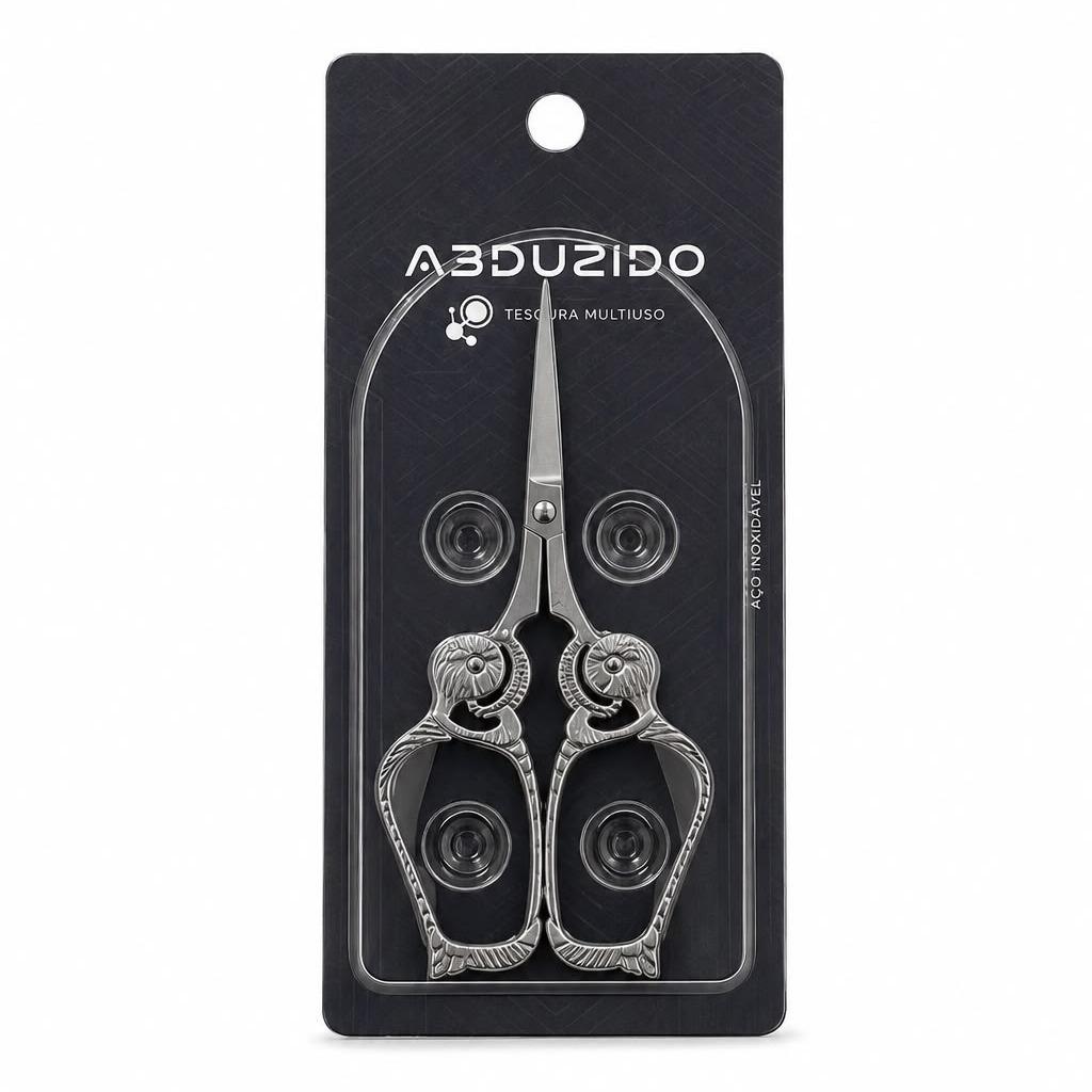 TESOURA ABDZ ALIEN DRACO BLACK/BLACK