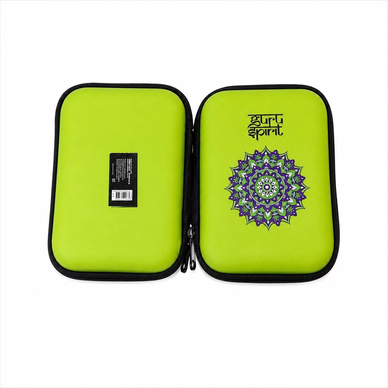 CASE BAG SADHU GURU SPIRIT MANDALA 16 VERDE LIMÃO