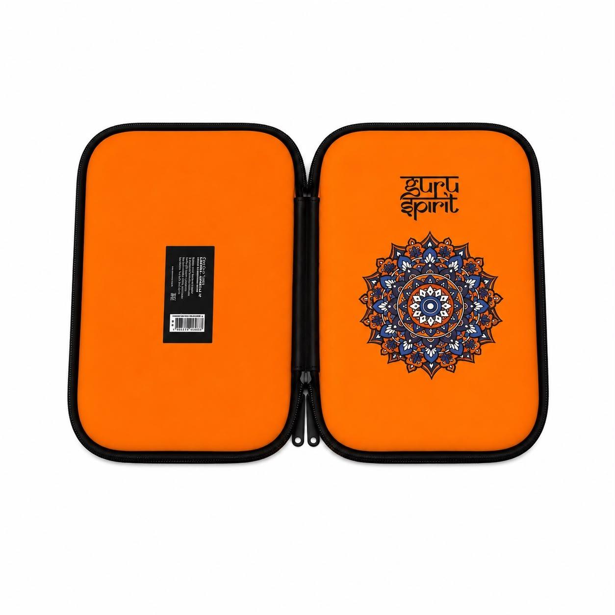 CASE BAG SADHU GURU SPIRIT MANDALA 13 LARANJA 