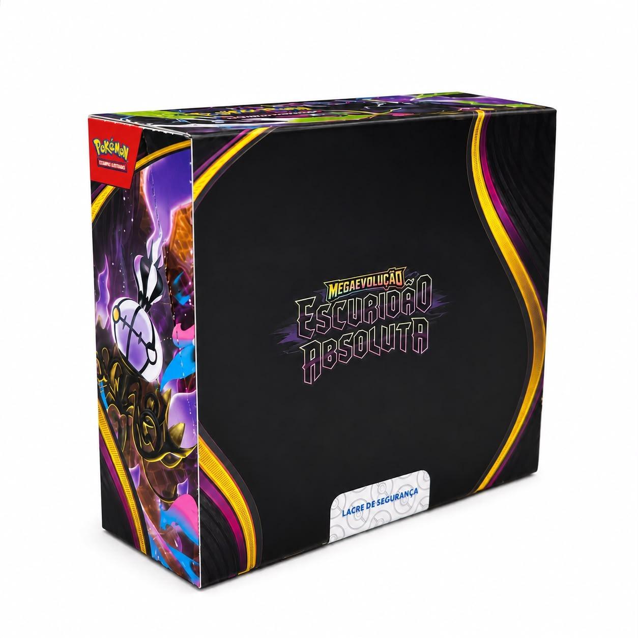 JOGO DE CARTA POKÉMON MEGA EVOLUÇÃO ESCURIDÃO ABSOLUTA C/216