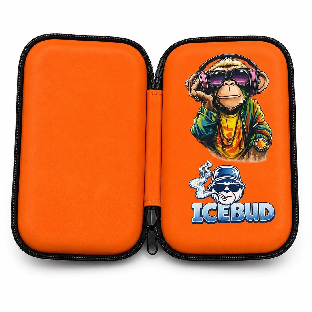 CASE BAG ICEBUD LARANJA MONKEY