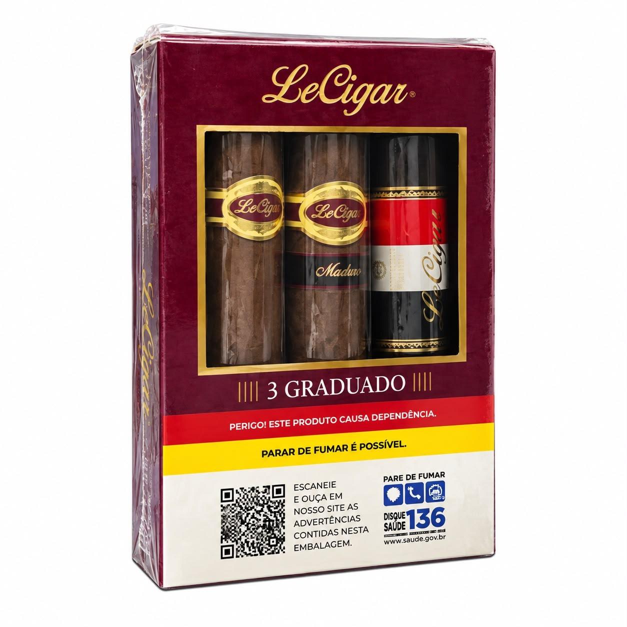 CHARUTO LE CIGAR 3 GRADUADO C/3
