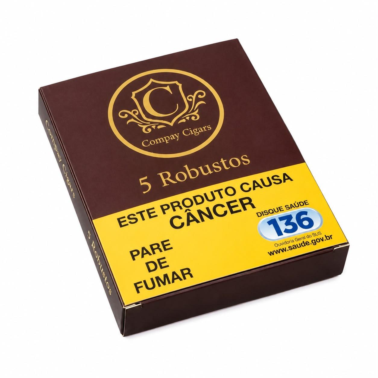 CHARUTO COMPAY CIGARS ROBUSTO CX/5