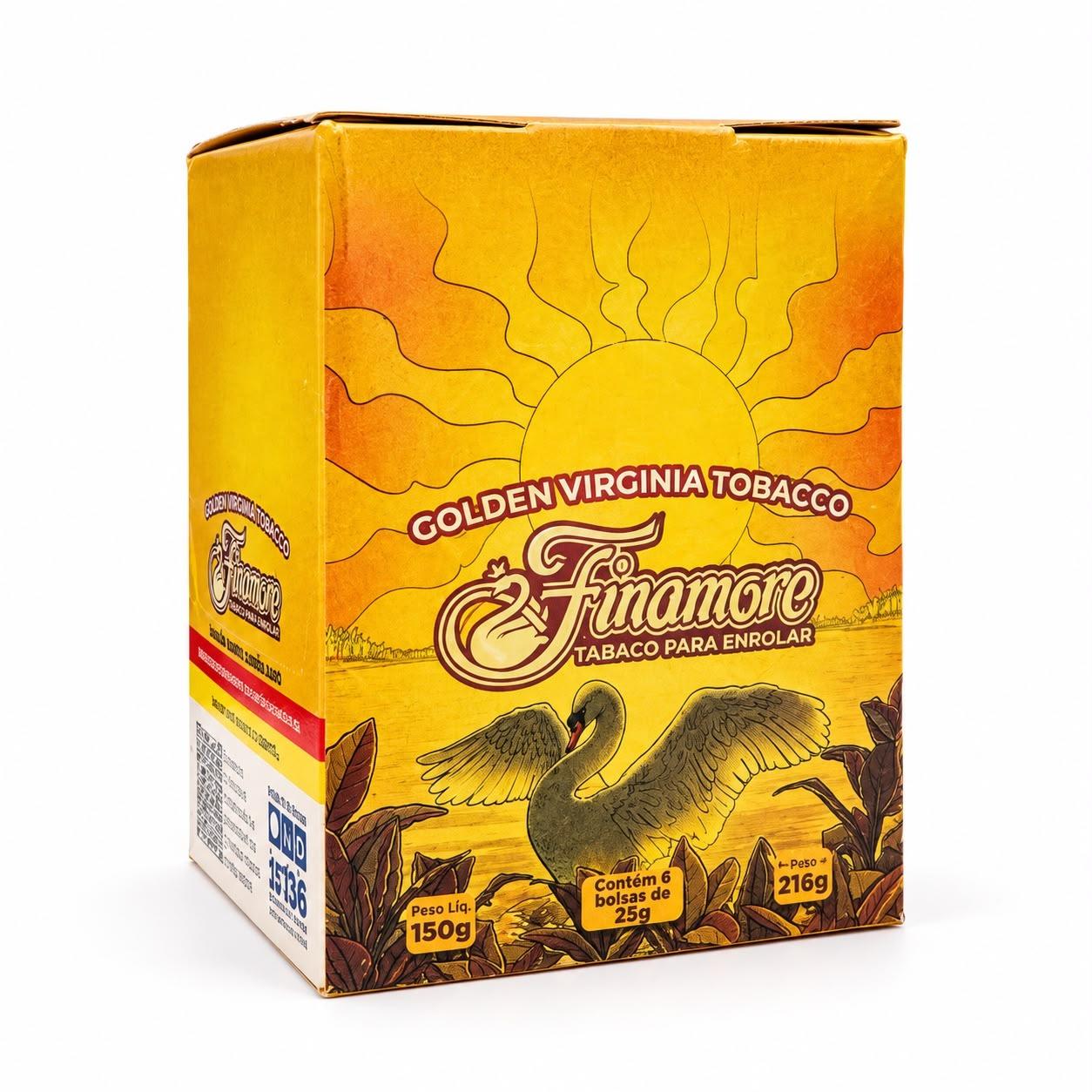 FUMO GOLDEN VIRGINIA FINAMORE NATURAL 25G C/6 *
