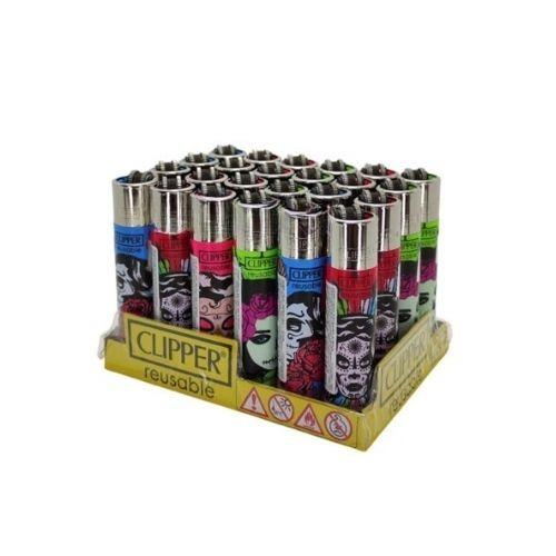 ISQUEIRO CLIPPER MAXXI CALACA CX C/ 24 REF. CP11R D24