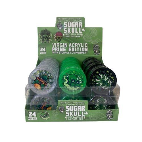 DICHAVADOR SUGAR SKULL PLÁSTICO SORTIDOS MINI