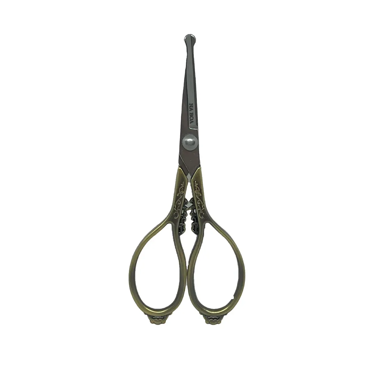 TESOURA METAL NA BOA PONTA ARREDONDADA OLD GOLDEN L8032