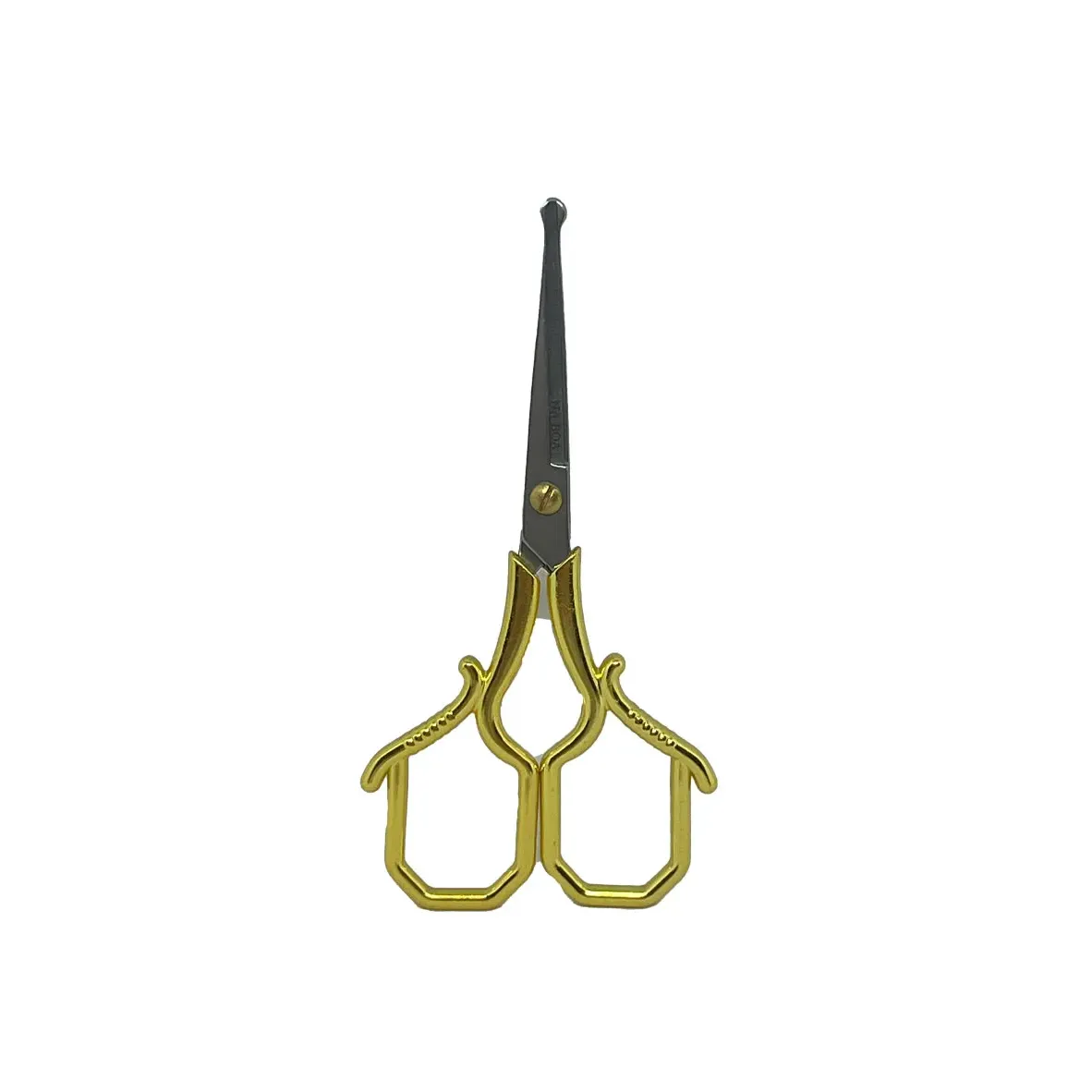 TESOURA METAL NA BOA PONTA ARREDONDADA GOLDEN L8033