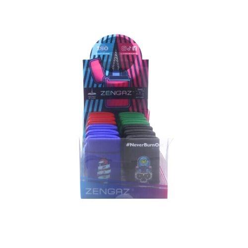 ISQUEIRO ZENGAZ EMBORRACHADO ESTAMPADO REF ZL-10BESTAMP