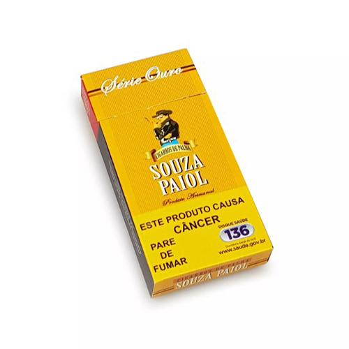 CIGARRO DE PALHA SOUZA PAIOL SERIE OURO 10X18