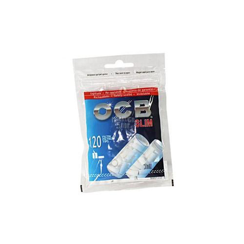 FILTRO PARA CIGARRO O.C.B SLIM 6MM PT/120