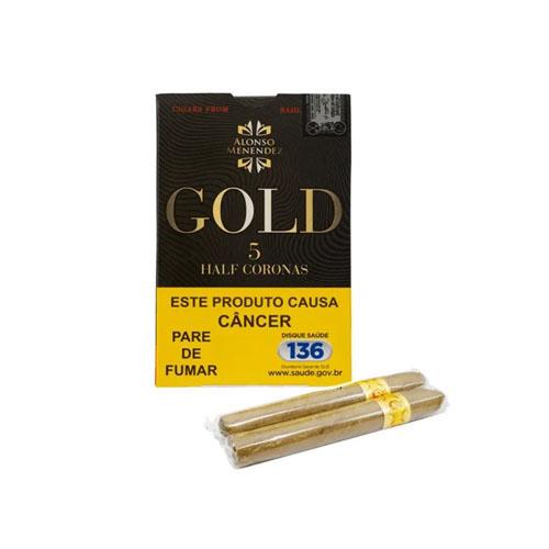 CHARUTO A. MENENDEZ GOLD HALF CORONA CX/ 5X5