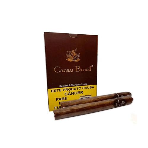 CHARUTO CACAU BRASIL CORONA BROWN CX/ 5