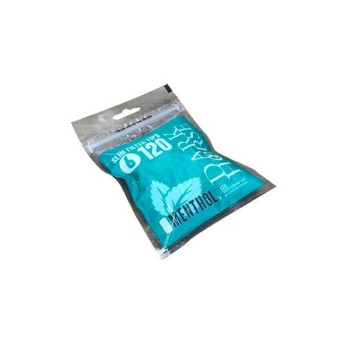 FILTRO PARA CIGARRO DARK HORSE MENTHOL 6MM PT/120