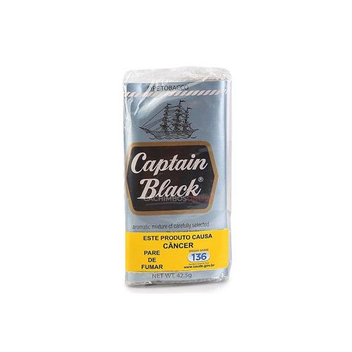 FUMO CACHIMBO CAPTAIN BLACK LIGHT ROUND TASTE 42G C/5
