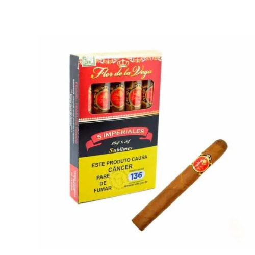 CHARUTO FLOR DE LA VEGA IMPERIALES SUBLIMES MADURO CX/5 *
