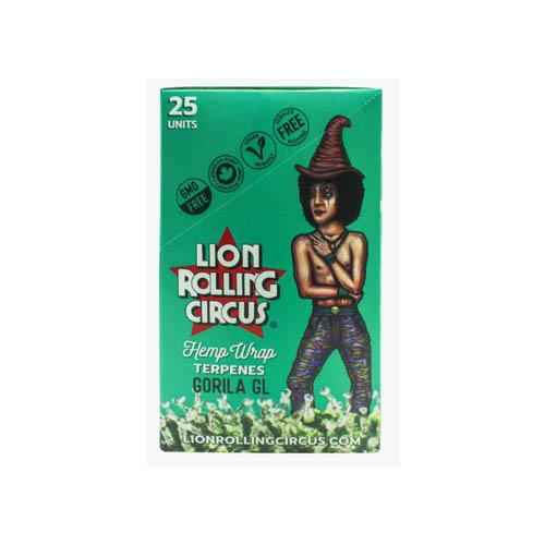 SEDA LION ROLLING CIRCUS HEMP WRAP TERPENES GORILA GIRL K.S C/ 25