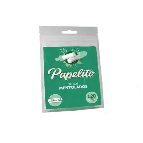 FILTRO PARA CIGARRO PAPELITO MENTHOL 6MM PT /120 - REF. 145