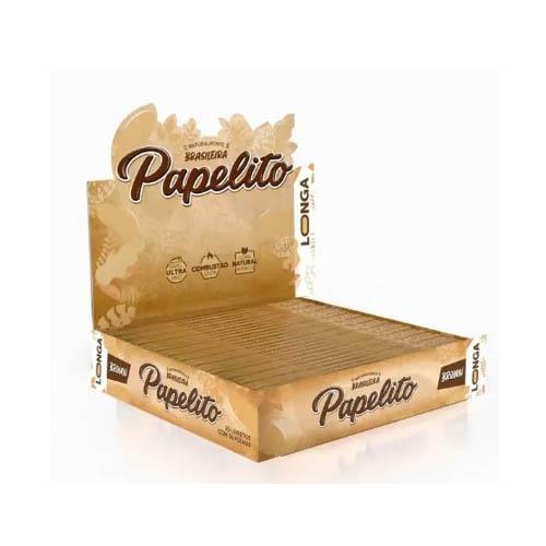 SEDA PAPELITO LONGA BROWN K.S C/25 - REF. 218