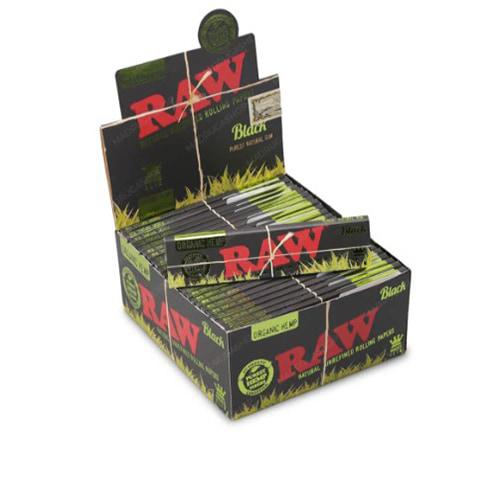 SEDA RAW BLACK ORGANIC HEMP SLIM K.S C/ 50 *