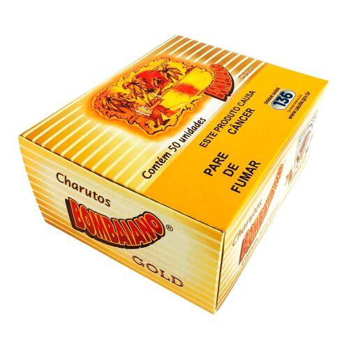 CHARUTO BOMBAIANO GOLD BROWN CX/50 