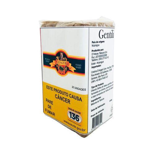 CHARUTO GENTILI ROBUSTO HABANO CLARO MC/ 20