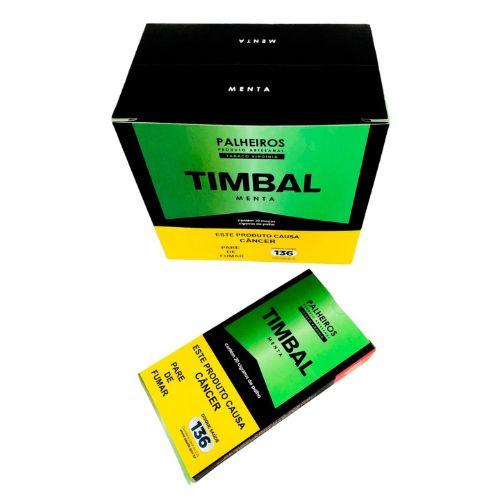 CIGARRO DE PALHA TIMBAL MENTA 10X20