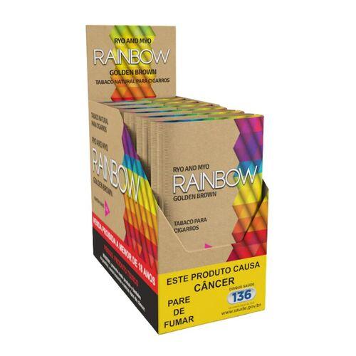 FUMO CIGARRO RAINBOW GOLDEN BROWN 25G C/6