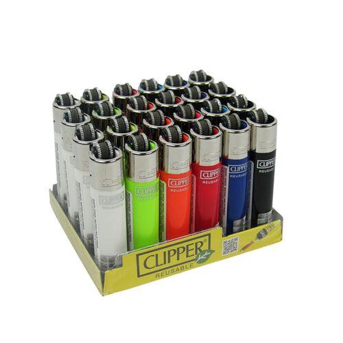 ISQUEIRO CLIPPER MICRO COLORIDO CT/15 &