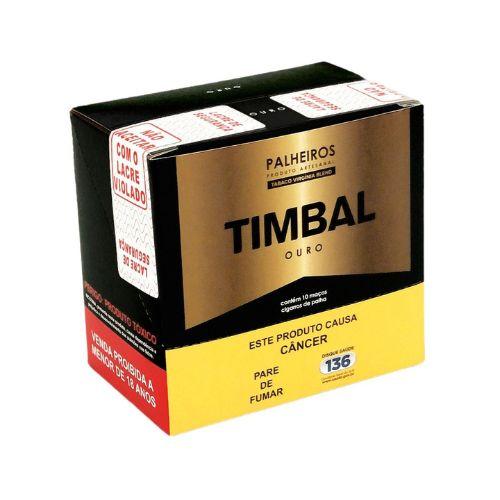 CIGARRO DE PALHA TIMBAL OURO 10X20